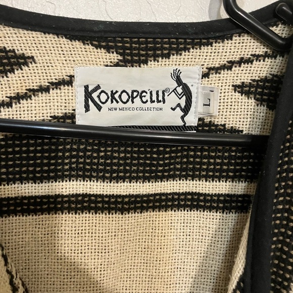 Kokopelli New Mexico Collection 100% cotton made in USA woven shawl wrap Large - Picture 3 of 8